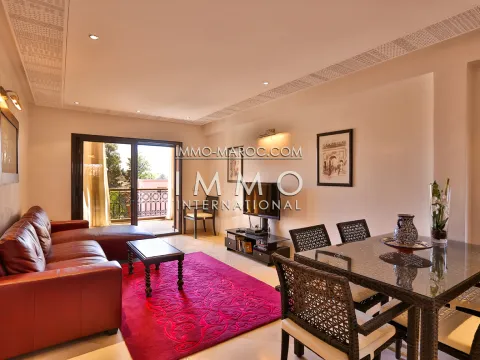 Contemporary apartment rental with swimming pool in winter Marrakech