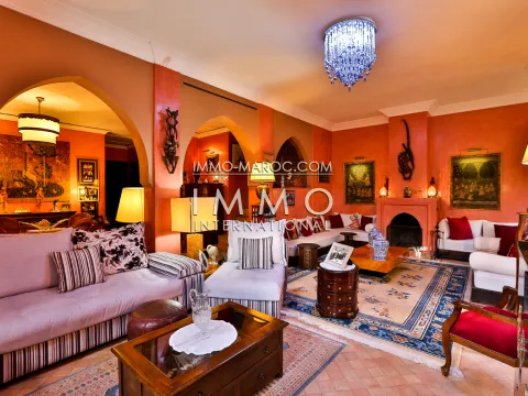 Villa for rent Moroccan refined Marrakech Palmeraie