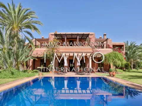 Villa for sale Morocco Marrakech Palmeraie