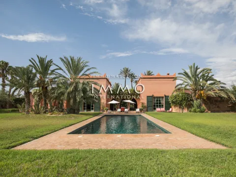 House for sale Moroccan luxury Marrakech Palmeraie Bab Atlas