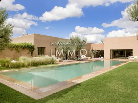 Contemporary luxury villa for sale Marrakech Golfs