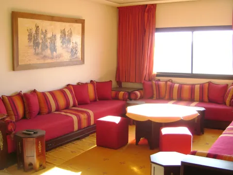 Sale apartment refined Moroccan Marrakech City Center Road Casablanca