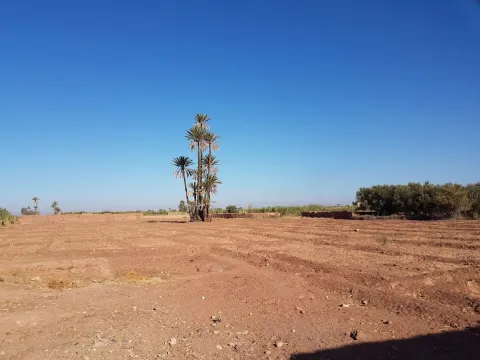 purchase plot Land villa Marrakech Exterior Route Fes